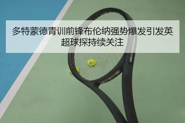 多特蒙德青训前锋布伦纳强势爆发引发英超球探持续关注